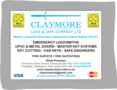 Image 7 for Claymore Lock and Safe Company Limited