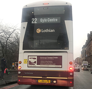 Lothian Buses Trusted Trader Promotion
