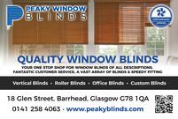 Peaky Window Blinds