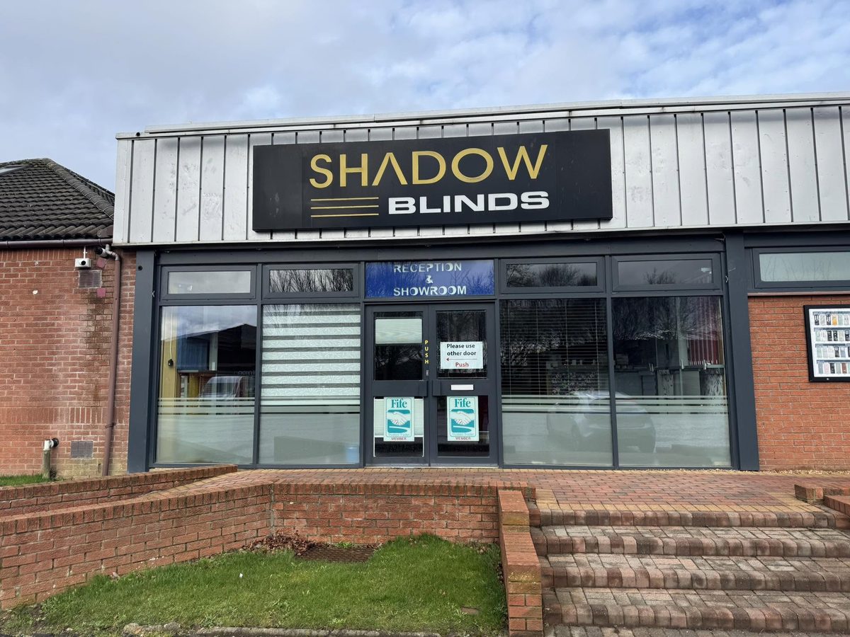 The Shadow Blinds showroom in Glenrothes, Fife Trusted Trader member