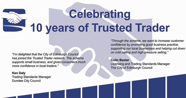 10 Years of Trusted Trader 2005 - 2015