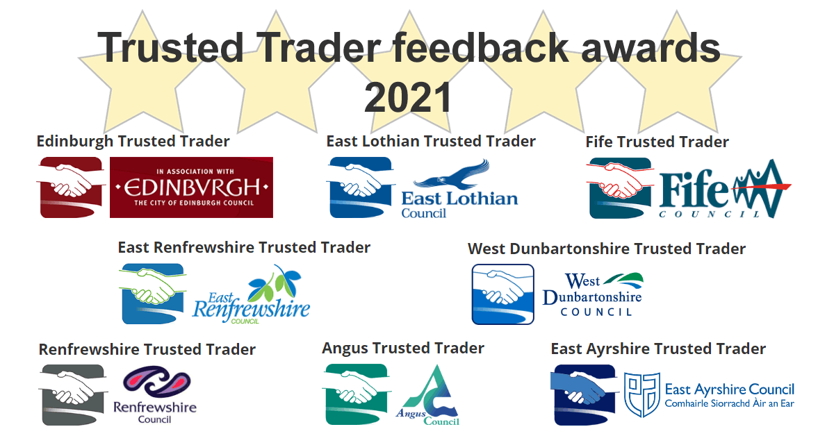 Trusted Trader reviews award 2021