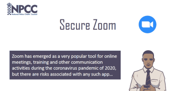 Police Advice on securing Zoom