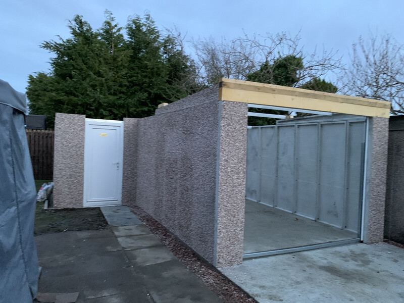 Finishes - Welsh Builds - Concrete garage specialists